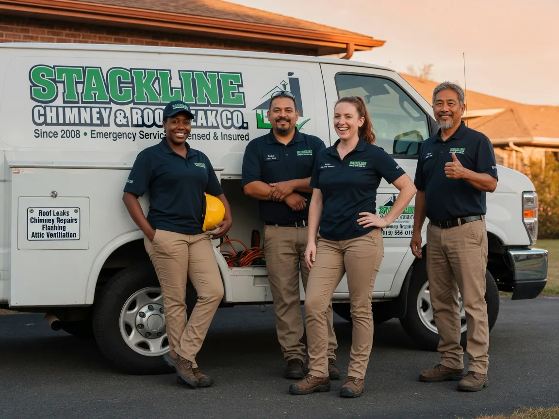 Chimney flashing repair company in Adrian, MO